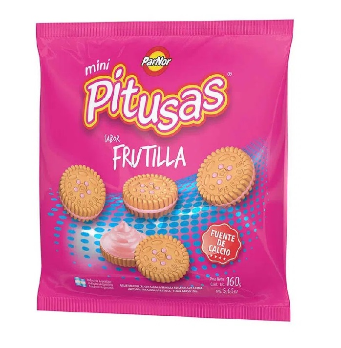 GALLETITAS PITUSAS 160g FRUTILLA